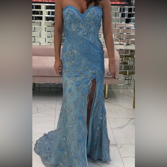 Claire's collection pageant prom gown